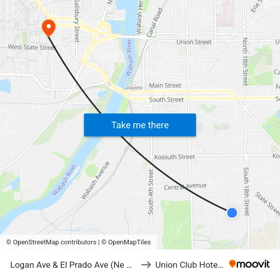 Logan Ave & El Prado Ave (Ne Corner): Bus327ne to Union Club Hotel Suite 128 map