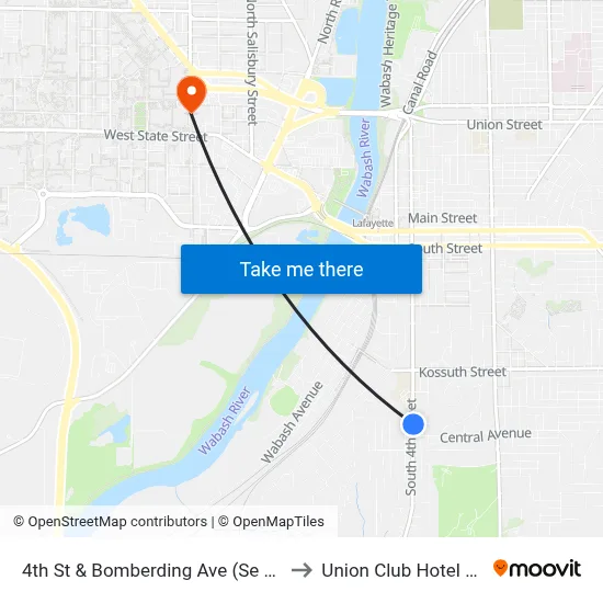 4th St & Bomberding Ave (Se Corner): 5960 to Union Club Hotel Suite 128 map