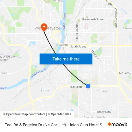 Teal Rd & Edgelea Dr (Ne Corner): 6008 to Union Club Hotel Suite 128 map