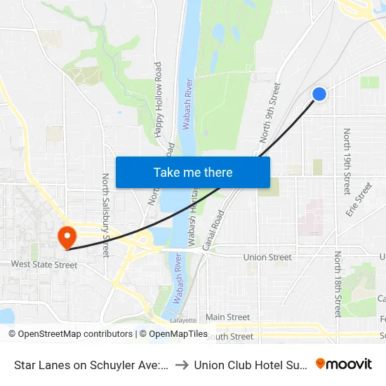 Star Lanes on Schuyler Ave: Bus859 to Union Club Hotel Suite 128 map