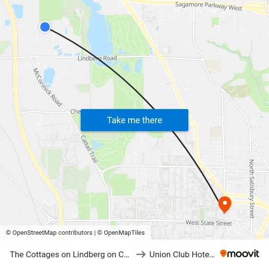 The Cottages on Lindberg on Catalina Dr: Bus009 to Union Club Hotel Suite 128 map