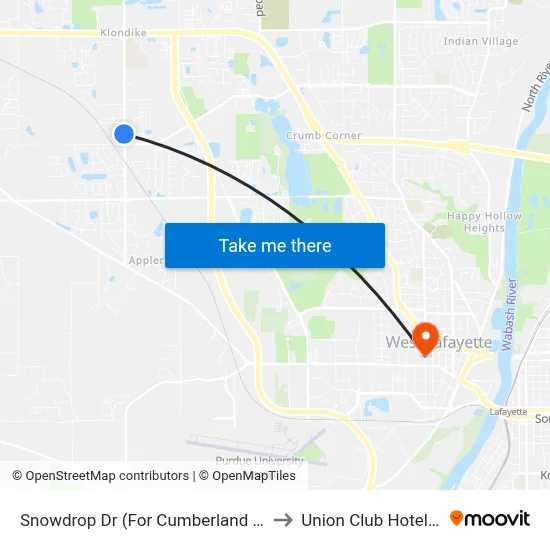 Snowdrop Dr (For Cumberland Ave): Bus268sw to Union Club Hotel Suite 128 map