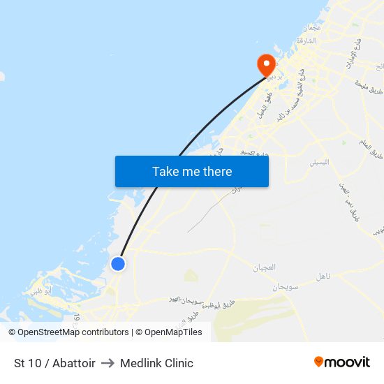 St 10 / Abattoir to Medlink Clinic map