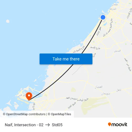 Naif, Intersection - 02 to STD05 map