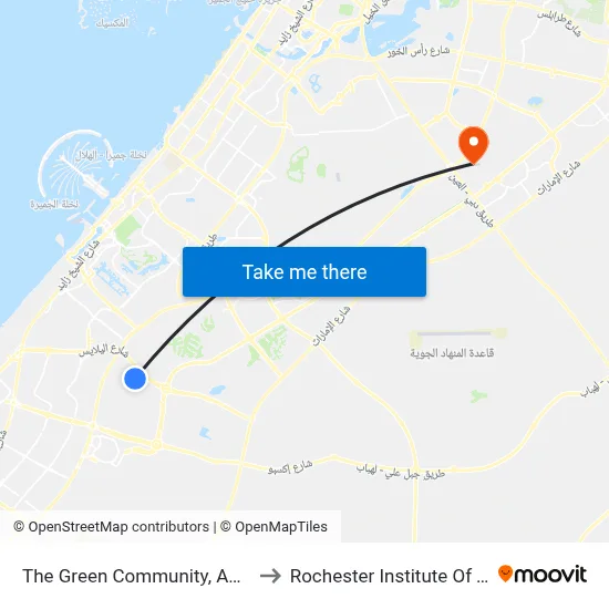 The Green Community, Aa Building - 01 to Rochester Institute of Technology map