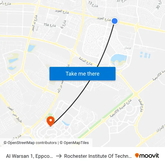Al Warsan 1, Eppco - 02 to Rochester Institute of Technology map