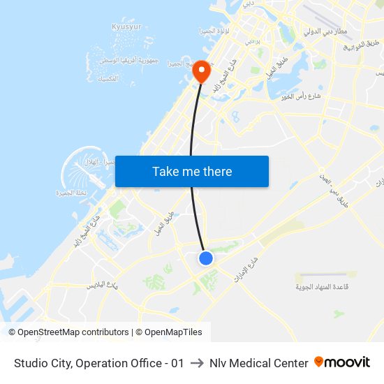 Studio City, Operation Office - 01 to Nlv Medical Center map