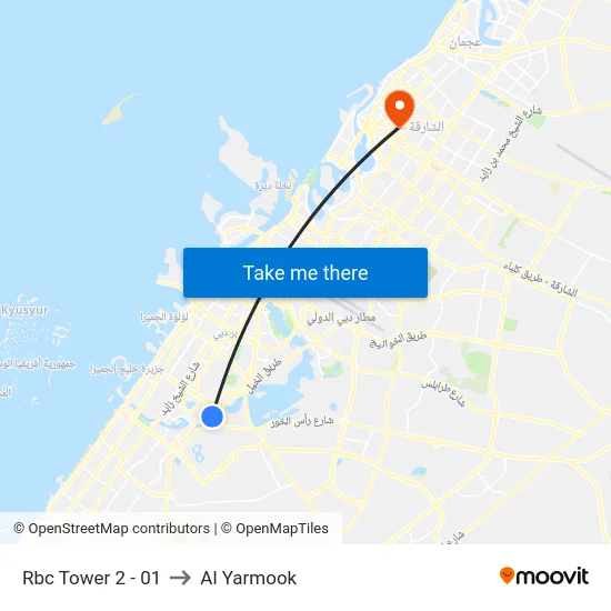 Rbc Tower 2 - 01 to Al Yarmook map