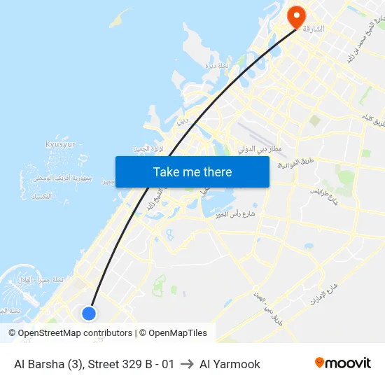 Al Barsha (3), Street 329 B - 01 to Al Yarmook map