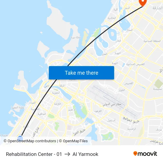 Rehabilitation Center - 01 to Al Yarmook map