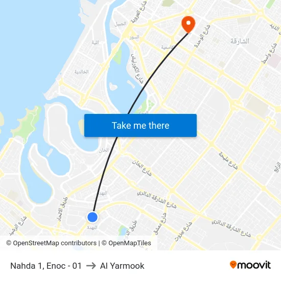 Nahda 1, Enoc - 01 to Al Yarmook map
