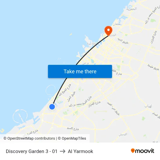 Discovery Garden 3 - 01 to Al Yarmook map