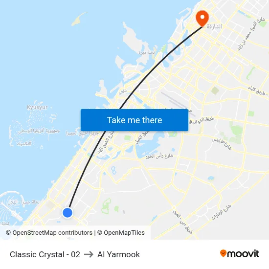 Classic Crystal - 02 to Al Yarmook map