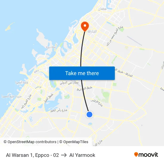 Al Warsan 1, Eppco - 02 to Al Yarmook map