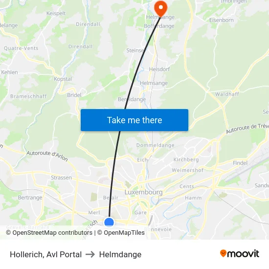 Hollerich, Avl Portal to Helmdange map