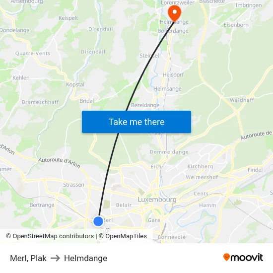 Merl, Plak to Helmdange map
