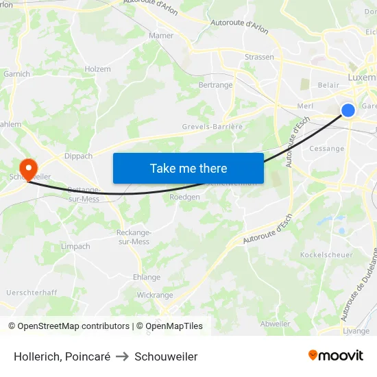 Hollerich, Poincaré to Schouweiler map