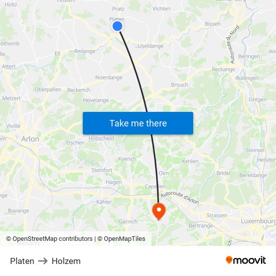 Platen to Holzem map