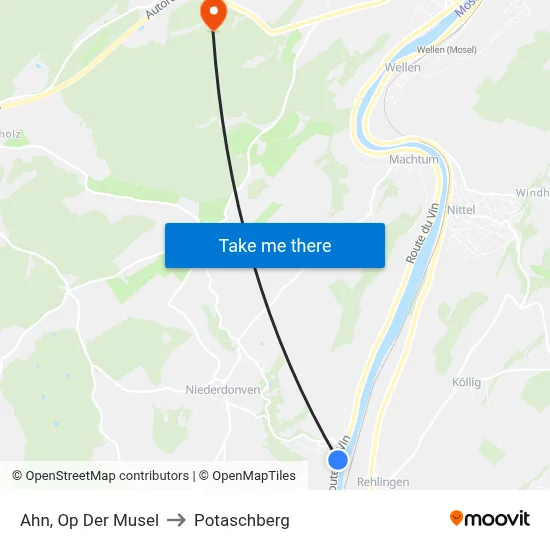 Ahn, Op Der Musel to Potaschberg map