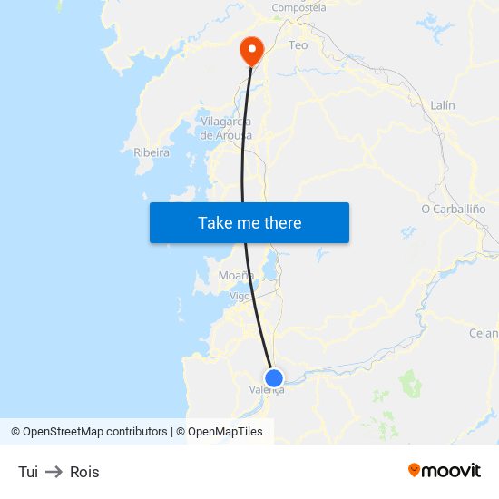 Tui to Rois map