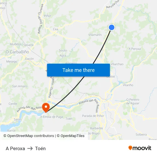 A Peroxa to Toén map