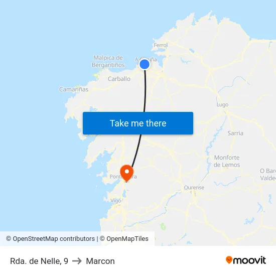 Rda. de Nelle, 9 to Marcon map