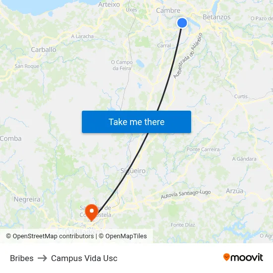 Bribes to Campus Vida Usc map