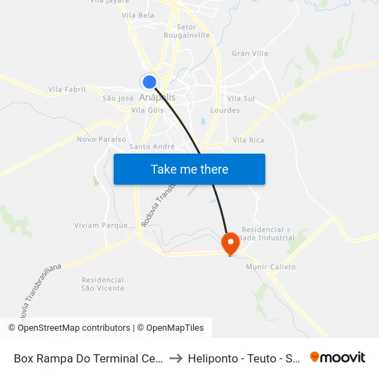 Box Rampa Do Terminal Central to Heliponto - Teuto - SWSL map