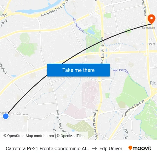 Carretera Pr-21 Frente Condominio Alameda to Edp University map
