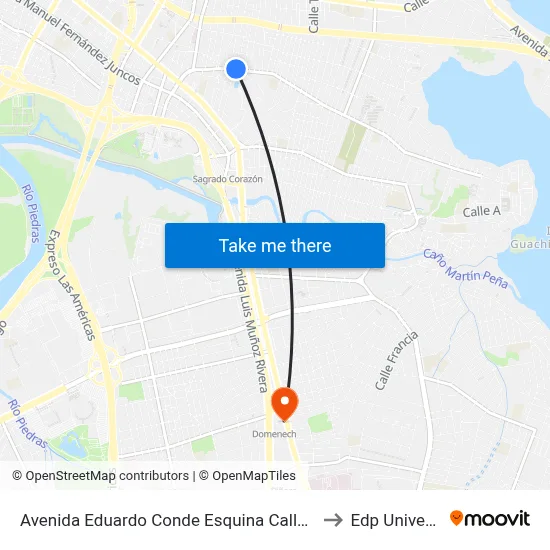 Avenida Eduardo Conde Esquina Calle Isabela to Edp University map