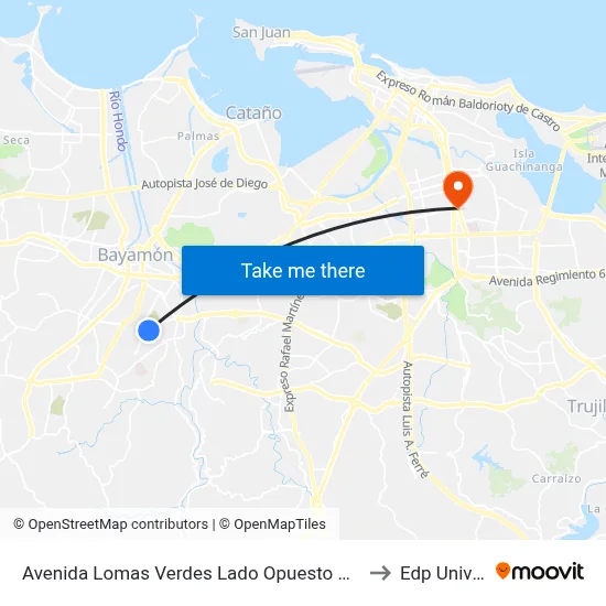 Avenida Lomas Verdes Lado Opuesto Calle Crisantemo to Edp University map