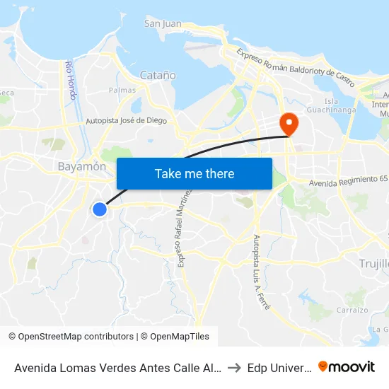 Avenida Lomas Verdes Antes Calle Almendra to Edp University map