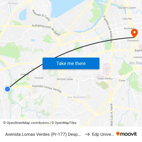 Avenida Lomas Verdes (Pr-177) Despues Calle 24 to Edp University map