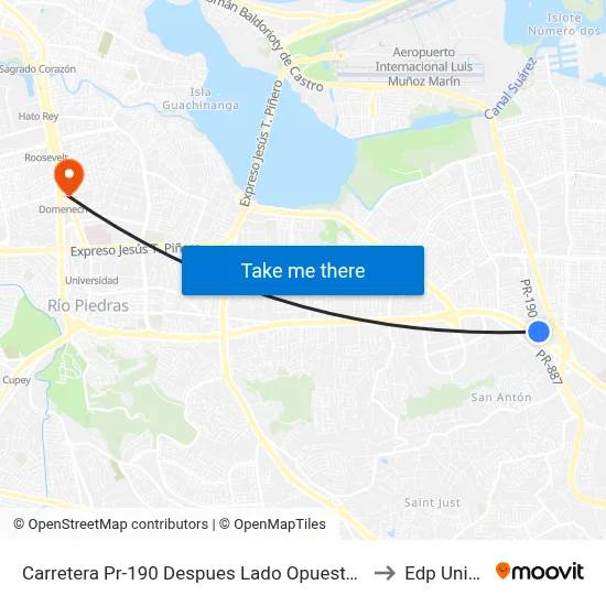 Carretera Pr-190 Despues Lado Opuesto Calle Antonia Vigo to Edp University map