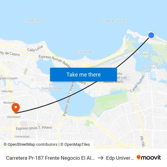 Carretera Pr-187 Frente Negocio El Almendro to Edp University map