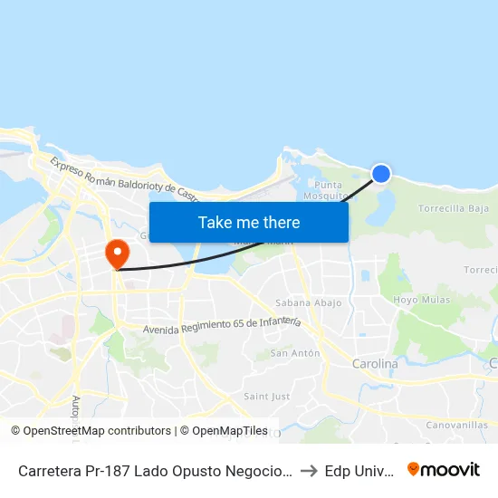 Carretera Pr-187 Lado Opusto Negocio Social Place to Edp University map