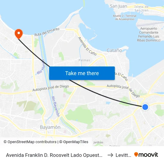 Avenida Franklin D. Roosvelt Lado Opuesto Calle Parkside 1 to Levittown map
