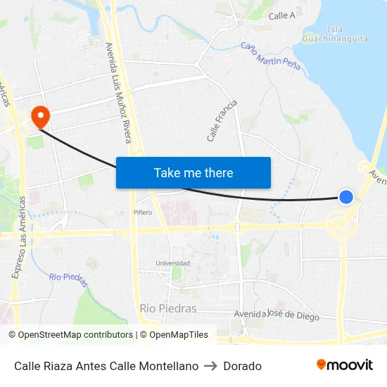 Calle Riaza Antes Calle Montellano to Dorado map