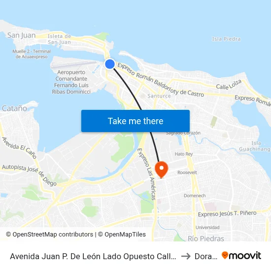 Avenida Juan P. De León Lado Opuesto Calle Olimpo to Dorado map