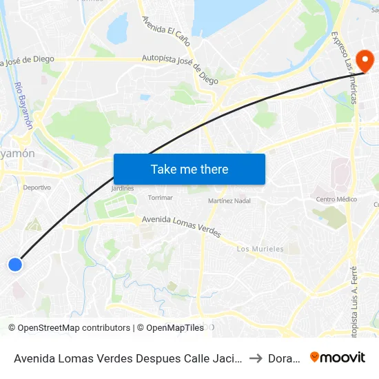 Avenida Lomas Verdes Despues Calle Jacinto to Dorado map