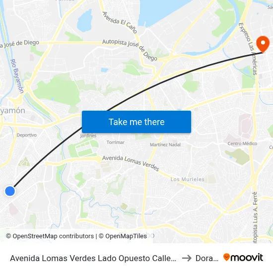 Avenida Lomas Verdes Lado Opuesto Calle Jacinto to Dorado map