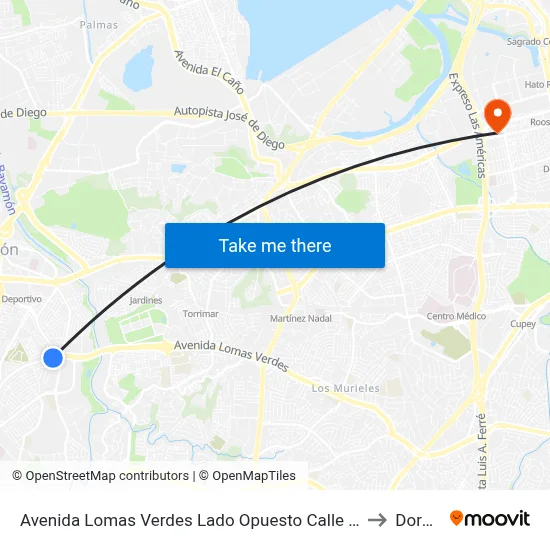 Avenida Lomas Verdes Lado Opuesto Calle Almacigo to Dorado map