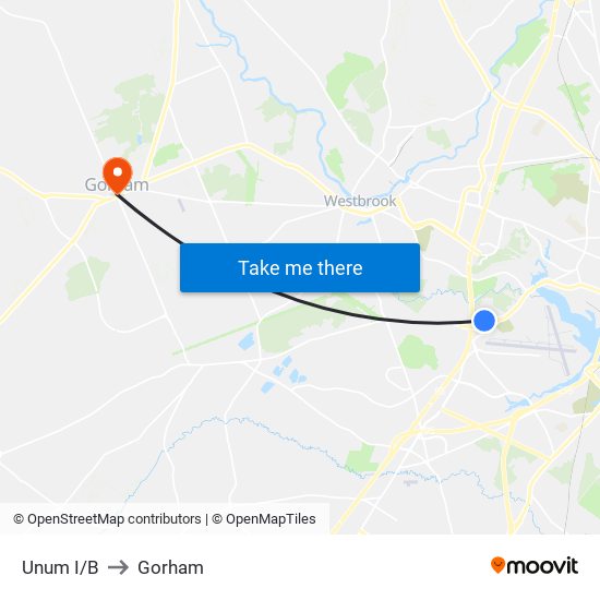 Unum I/B to Gorham map