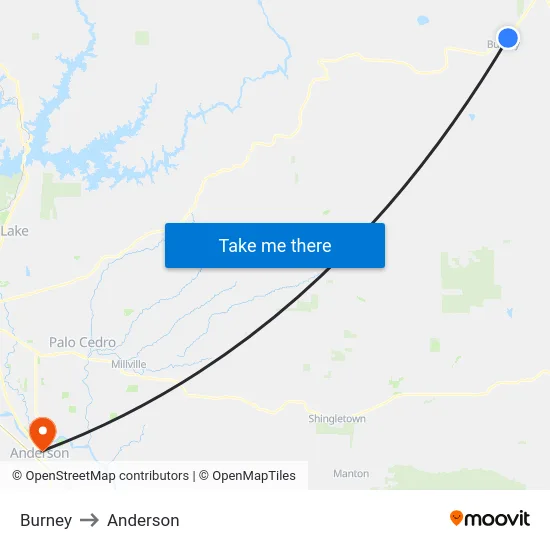 Burney to Anderson map