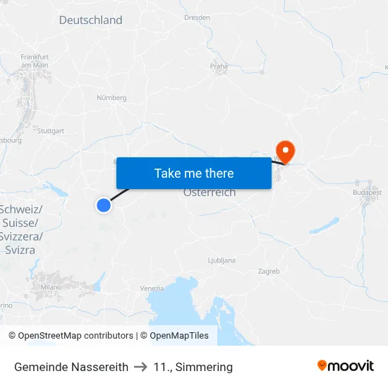 Gemeinde Nassereith to 11., Simmering map