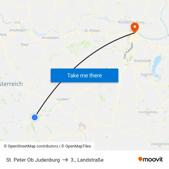 St. Peter Ob Judenburg to 3., Landstraße map