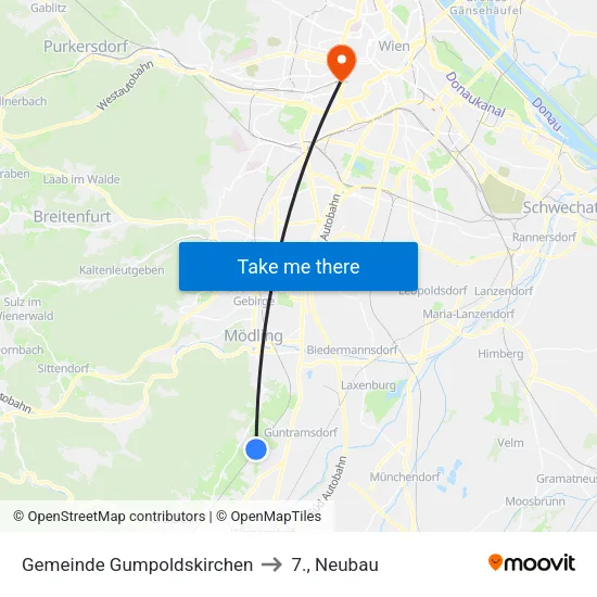 Gemeinde Gumpoldskirchen to 7., Neubau map