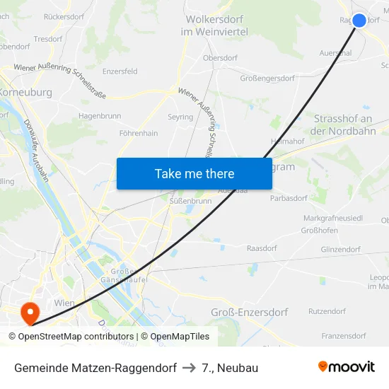 Gemeinde Matzen-Raggendorf to 7., Neubau map