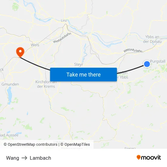 Wang to Lambach map