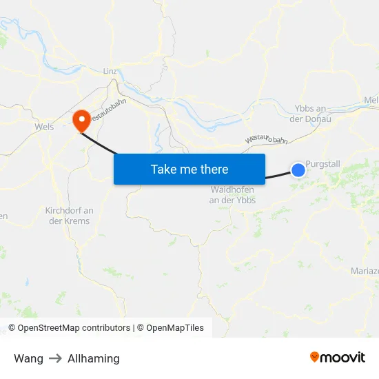 Wang to Allhaming map